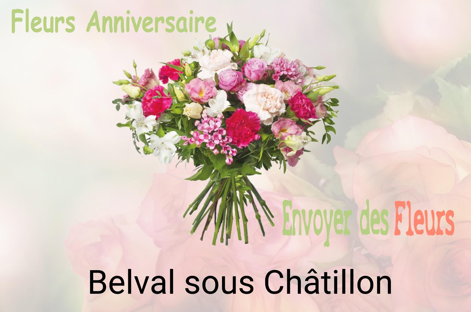 Bouquet de fleurs d’anniversaire livré à Belval-sous-Châtillon
