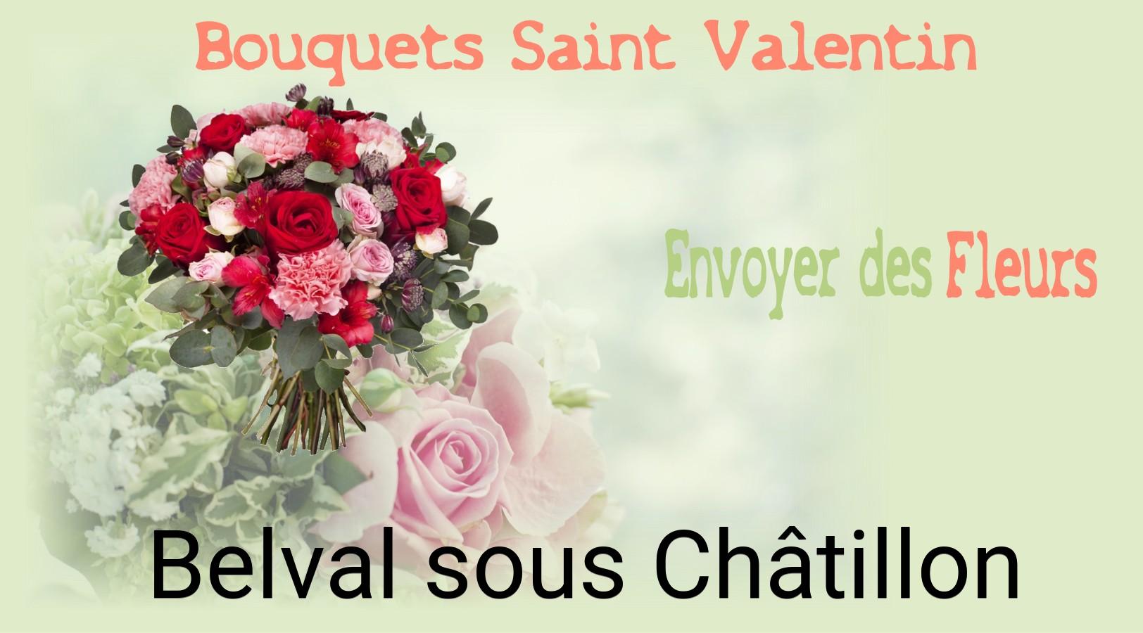 Roses de Saint-Valentin livrées à Belval-sous-Châtillon